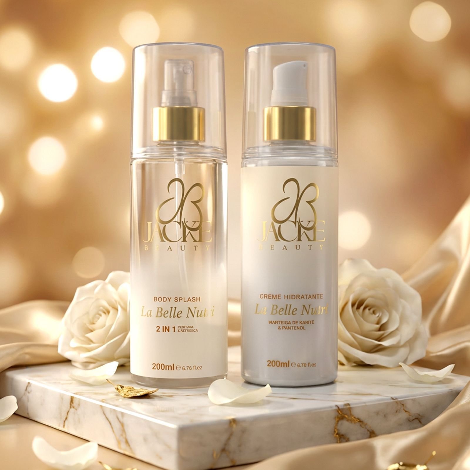 La Belle Nutri - Body Splash e Creme Hidratante